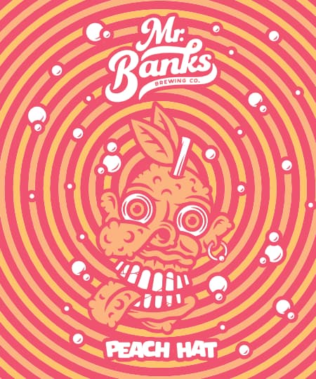 Peach Hat - Peach Cream Sour