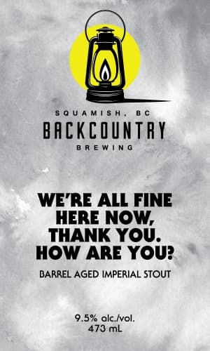 We're All Fine Here Now, Thank You. How Are You?