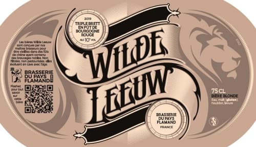 Wilde Leeuw Triple Brett Bourgogne Rouge
