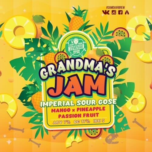 Grandma’s Jam Mango & Pineapple & Passion Fruit