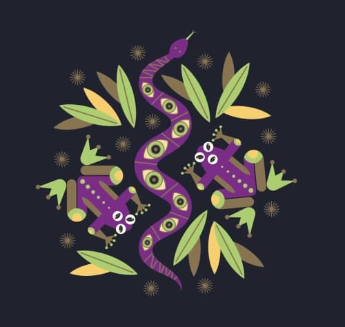Frog Vs. Snek