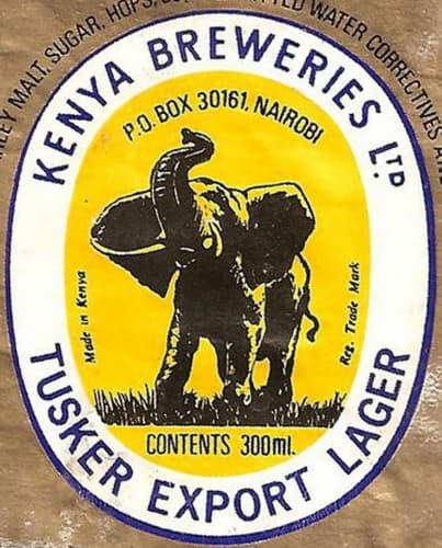 Tusker Export Lager