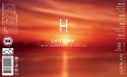 Chilinn’ With Cranberries & Vanilla