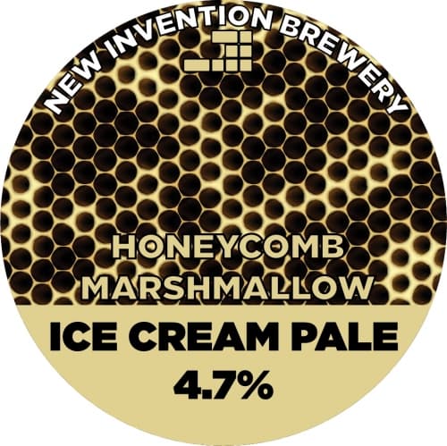 Honeycomb Marshmallow Ice Cream Pale