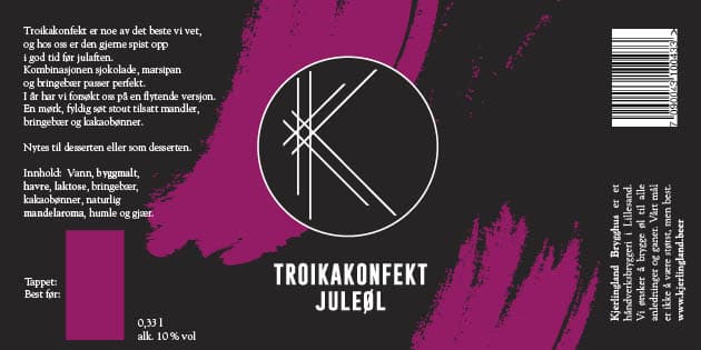 Troikakonfekt Juleøl