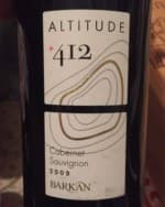 Altitude +412 Cabernet Sauvignon