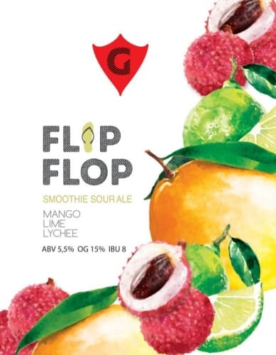 FLIP FLOP 9 | mango • lime • lychee
