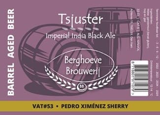 VAT#53 Tsjuster Barrel Aged Pedro Ximénez Sherry
