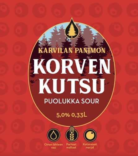 Korven Kutsu Puolukka Sour