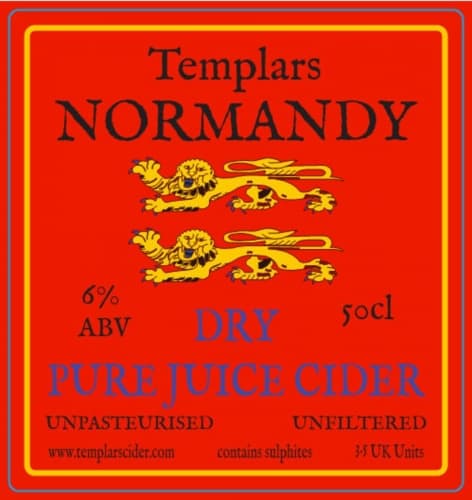 Templars Normandy Cider