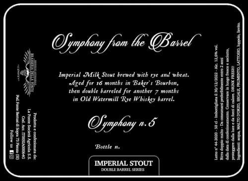 Symphony from the Barrel #5