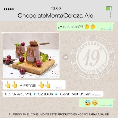 ÉSTO: ChocolateMentaCereza - Ale