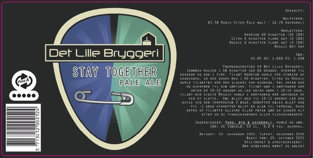 Stay Together Pale Ale