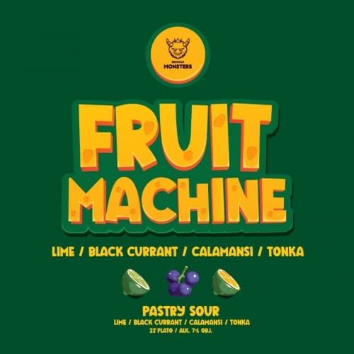 Fruit Machine #2: Black Currant, Lime, Calamansi, Tonka
