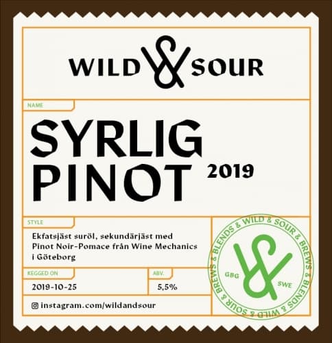 Syrlig Pinot 2019
