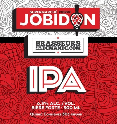 Supermarché Jobidon : IPA Anglaise