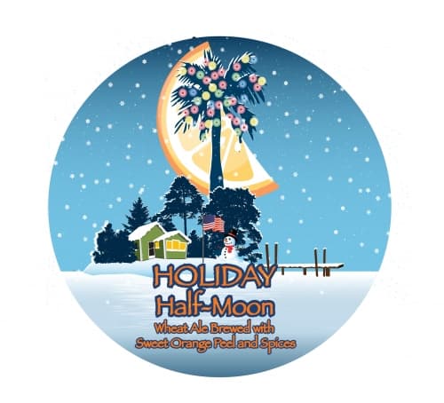 Holiday Half Moon