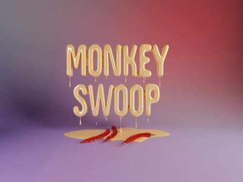 Monkey Swoop Peach.Mango.Chili