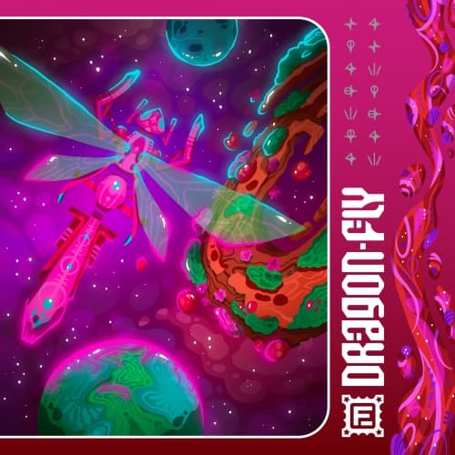 Dragon-fly - Morning Glory Series