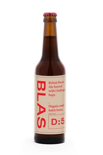 D:5 British Brown Ale Brewed With Challenger Hops.