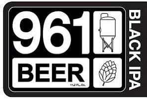 961 Beer Black IPA