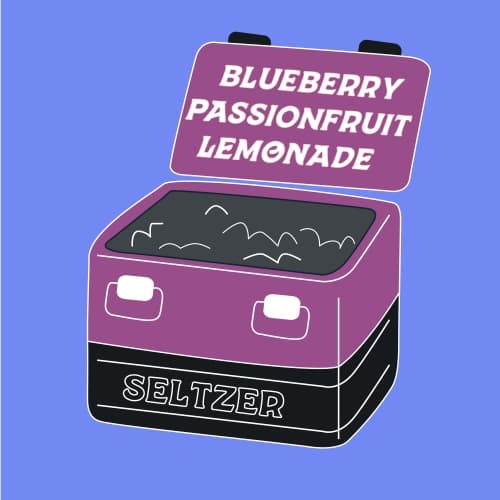 Seltzer - Blueberry Passionfruit Lemonade