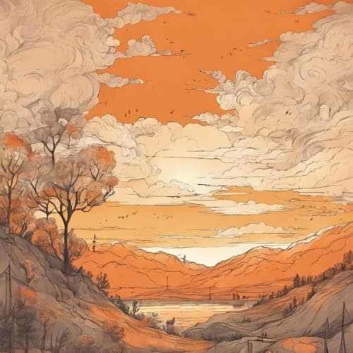 Orange Colored Sky