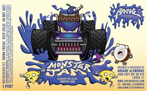 Monster Jam: Blueberry Pina Colada
