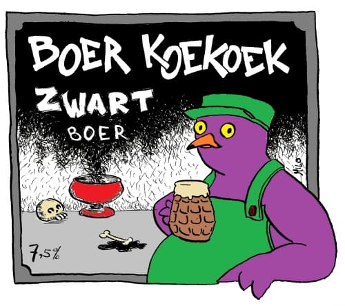 Boer Koekoek Zwart Boer