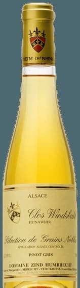 Pinot Gris Alsace Clos Windsbuhl Sélection De Grains Nobles