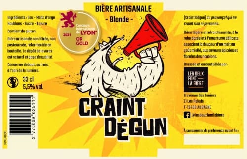 Craint Dégun Blonde