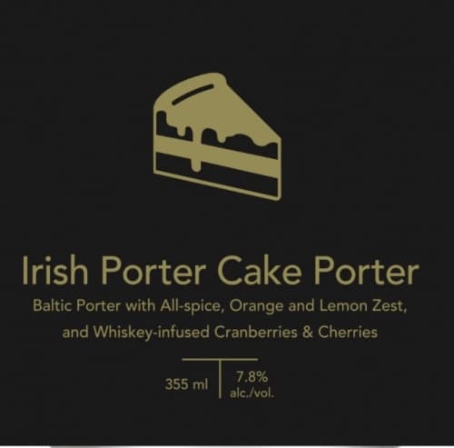 Irish Porter Cake Porter