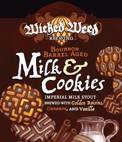 Bourbon Barrel Aged Milk & Cookies