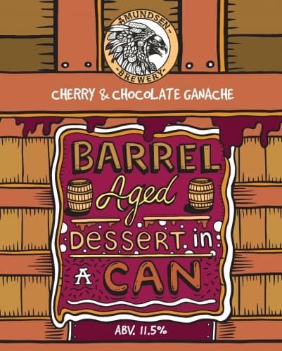 Barrel Aged Dessert In A Can - Cherry & Chocolate Ganache