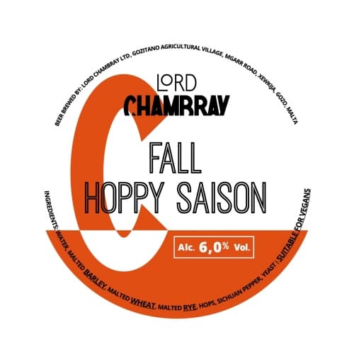 Fall Hoppy Saison