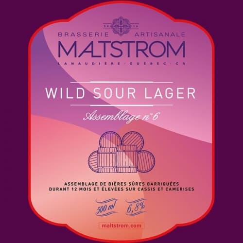 Maltstrom Wild Sour Lager Assemblage No 6
