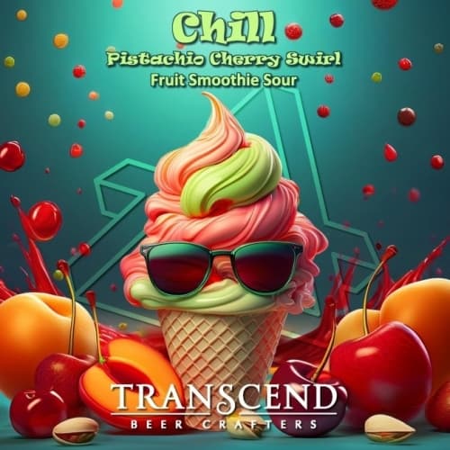 Chill (Pistachio Cherry Swirl)