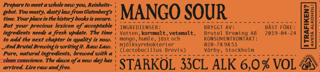 Mango Sour