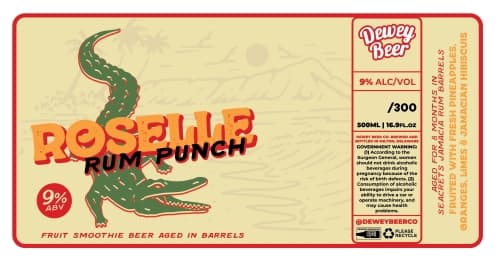Roselle Rum Punch