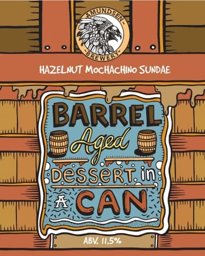 Barrel Aged Dessert In A Can - Hazelnut Mochachino Sundae