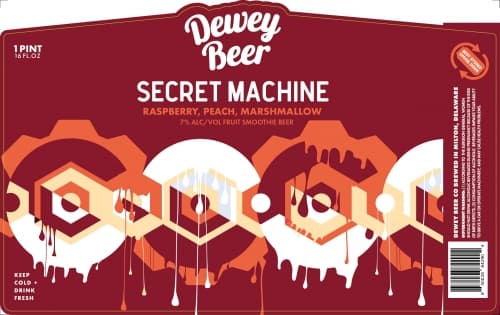Secret Machine - Raspberry, Peach, Marshmallow