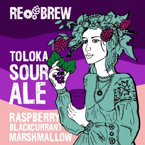 Toloka Raspberry Blackcurrant Marshmallow Sour Ale