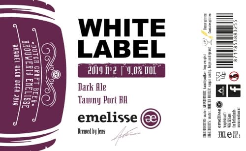 White Label Dark Ale Tawny Port BA 2019 Nr. 2