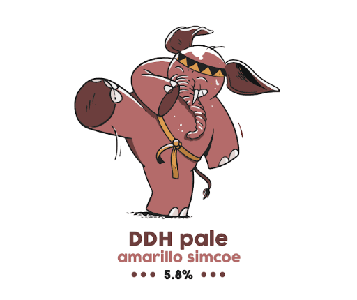 DDH Pale Ale Amarillo Simcoe