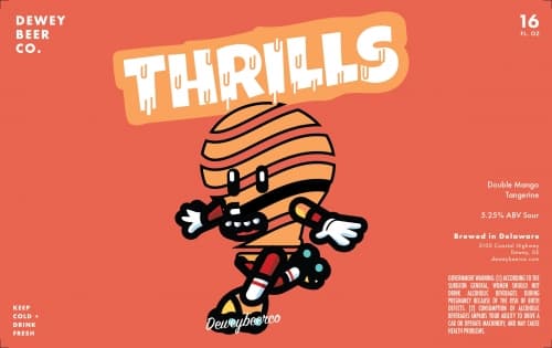 Thrills - Double Mango, Tangerine