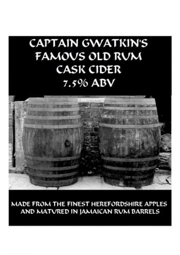 Captain Gwatkin's Famous Old Rum Cask Cider