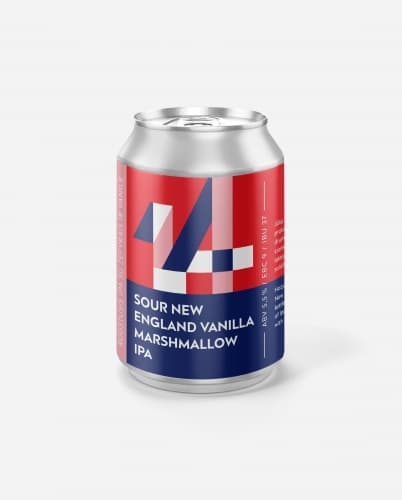 Sour New England Vanilla Marshmallow IPA