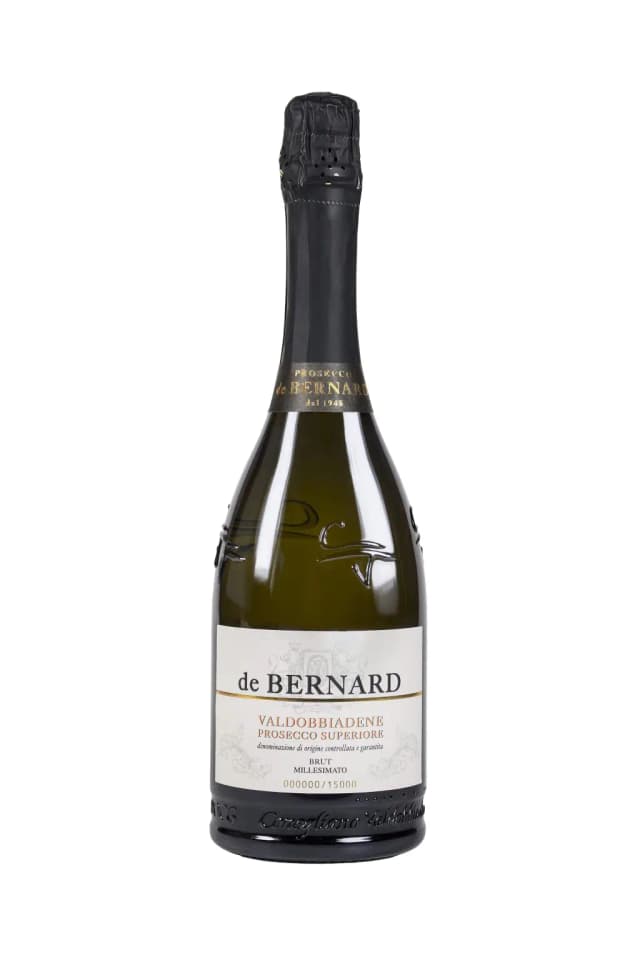 De Bernard Valdobbiadene Prosecco Superiore DOCG Brut Millesimato