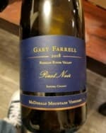 McDonald Mountain Vineyard Pinot Noir