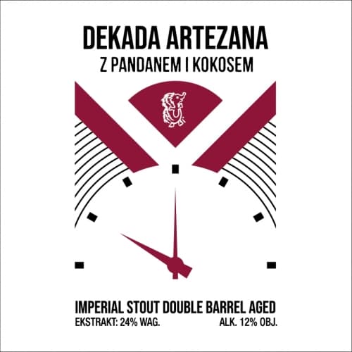 Dekada Artezana Z Pandanem I Kokosem